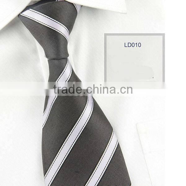 2014 Men's new fashion 100% silk striped tie,custom necktie