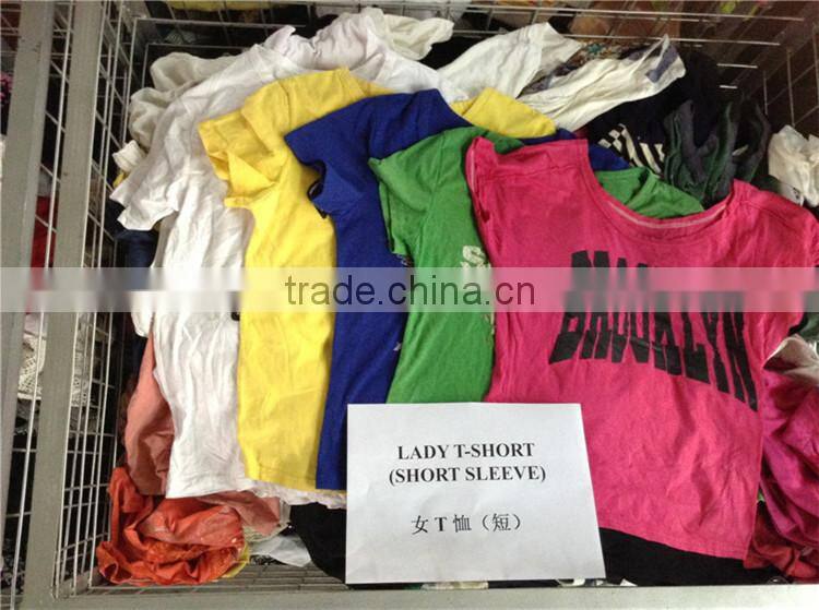 GZY 2015 Hot sale fashion mixed used clothes in bales price