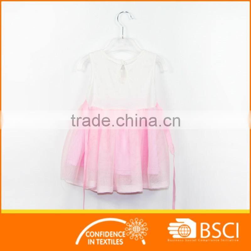 Children Wear Baby Girl Pink Party Dress