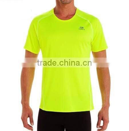 2016 Wholesale OEM Manufacture 180g 100% Cotton O-Neck Short Sleeve Casual Men Plain t-shirt