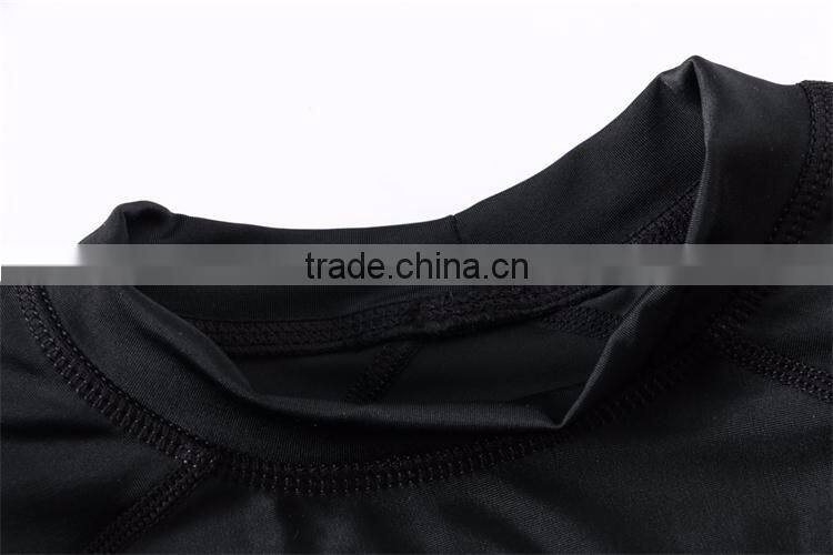 2016 Newest High Quality Heat Transfer Printing Custom Padded Compression Shirts with