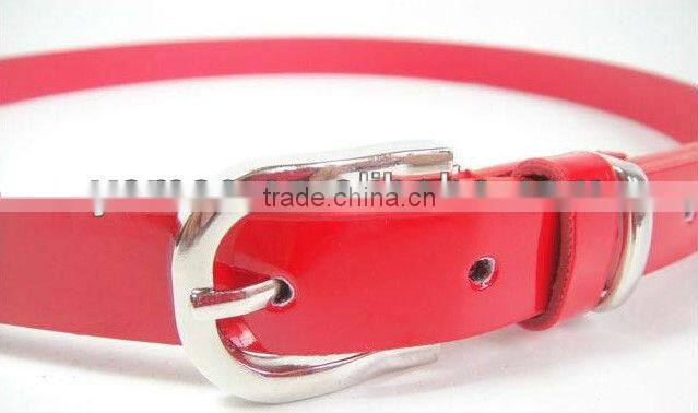 latest fancy lady's pu belt