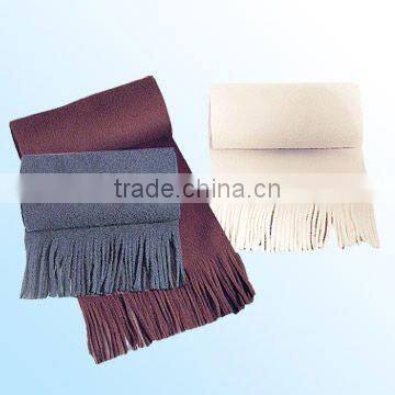 promotional kids polar fleece scarf with embroidery lovely dog