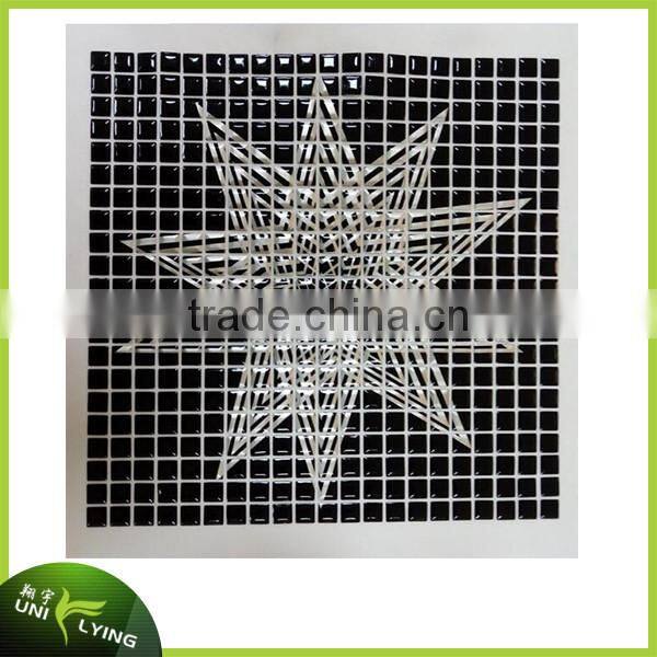 Nailhead laser metal cut printing iron on Motif for garment