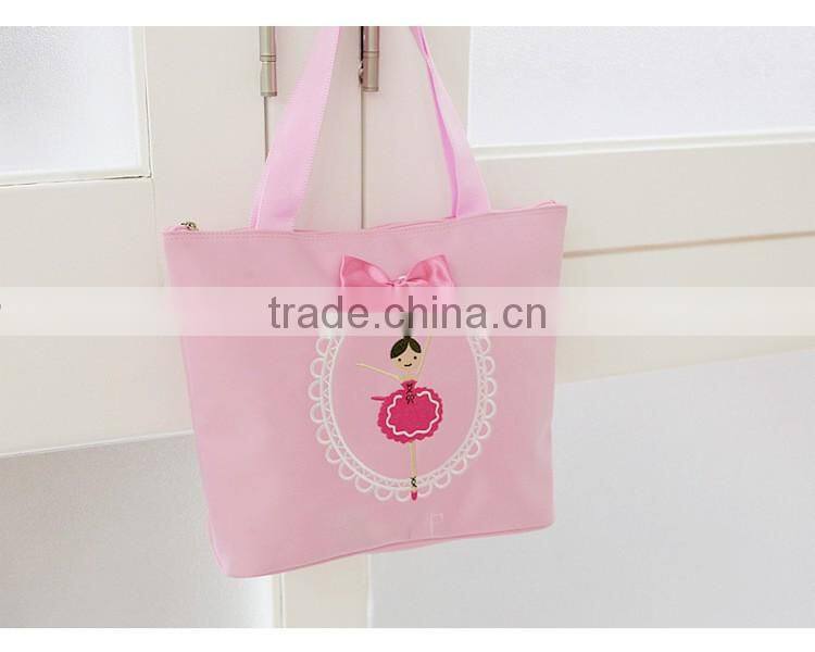 2016 Wholesale High quality Cute New nonwoven bag nonwoven Girls Ballet dance bag