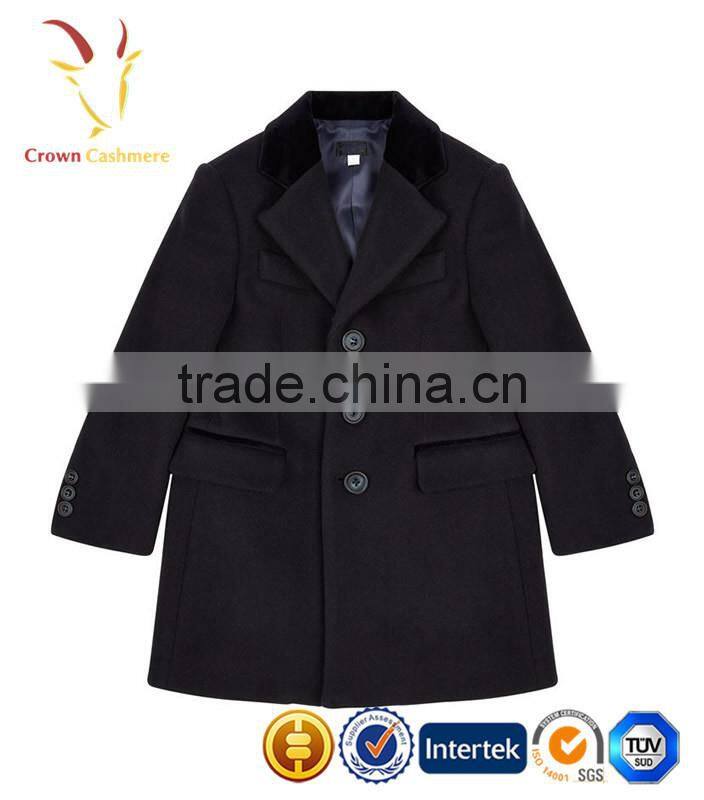 Warm Kids Winter Woolen Cashmere Coat for Winter