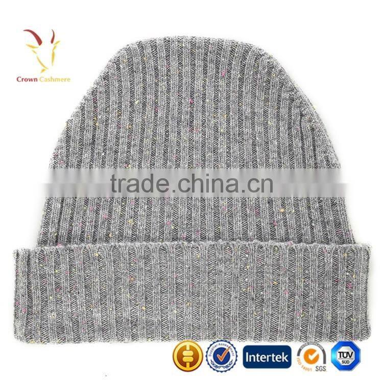 Classic Cashmere Slouch Beanie Cashmere Knit Cap Hat Sale