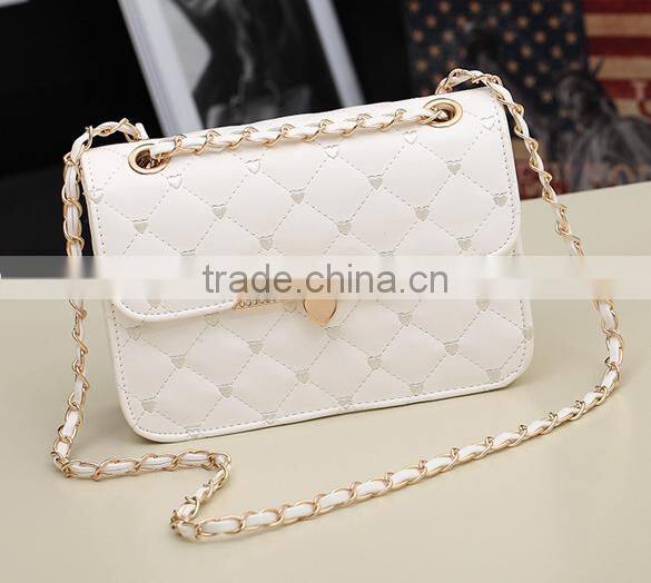 Korean Women Synthetic Leather Messenger Handbag Shoulder Bags Tote Purse SV003720#