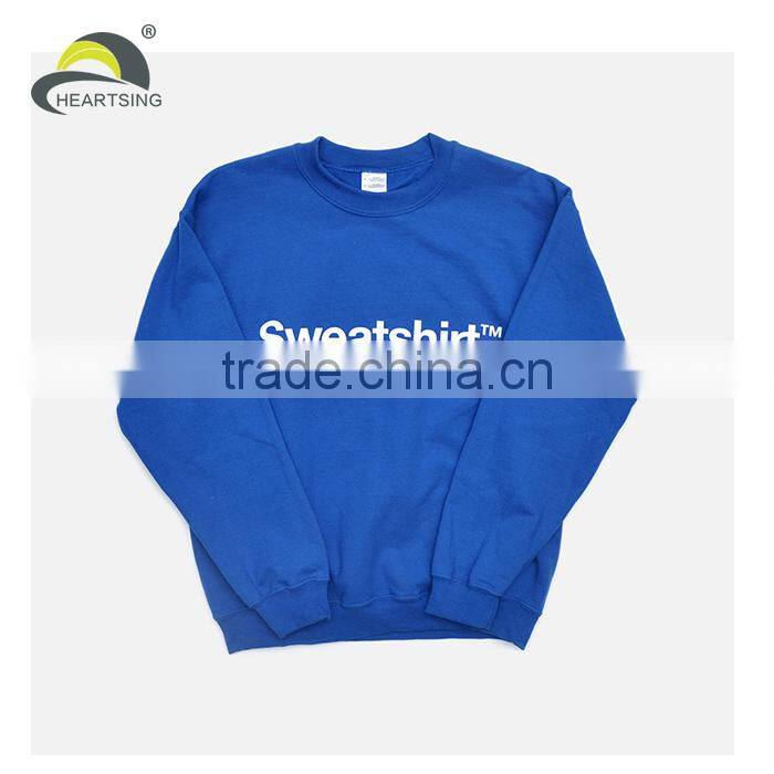 100% cotton custom wholesale crewneck sweatshirt men