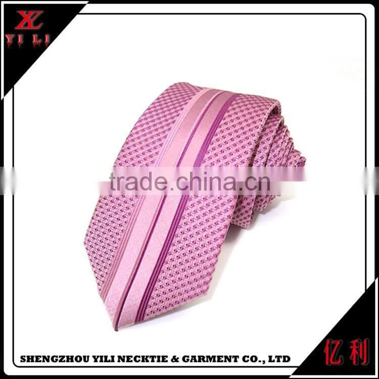 Hot design business 100%silk skinny ties woven