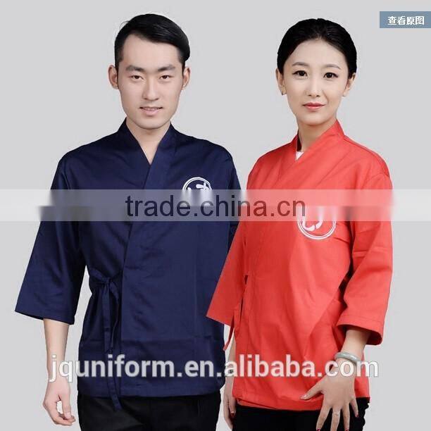 custom new design solid color catering uniforms,hotel receptionist uniforms wholesale