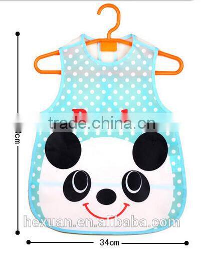 8 designs stocked you can choose ,EVA design baby bibs