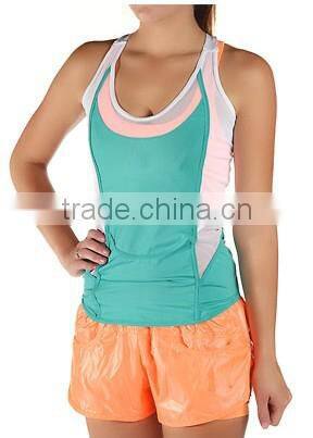 Womens Two Colors Combination Softball Suit