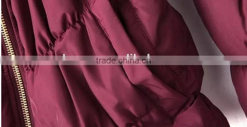 korea bat sleeve short bread soft down cotton padded woman clothes loose women winter