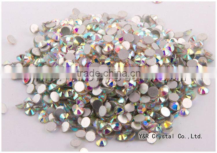 SS3/SS4/SS5/SS6 small size of 10gross crystal flat back stones for nails art