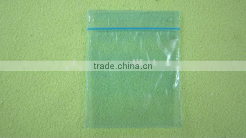 easy-tear plastic packaging bag with zipper