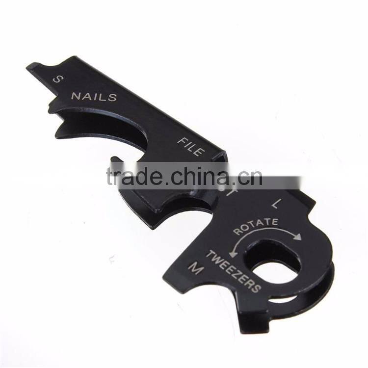 2017 New Arrival 8-in-1 Keychain Gadget Utility Key Ring EDC Multi-function Pocket Tool Survival Hot Sale