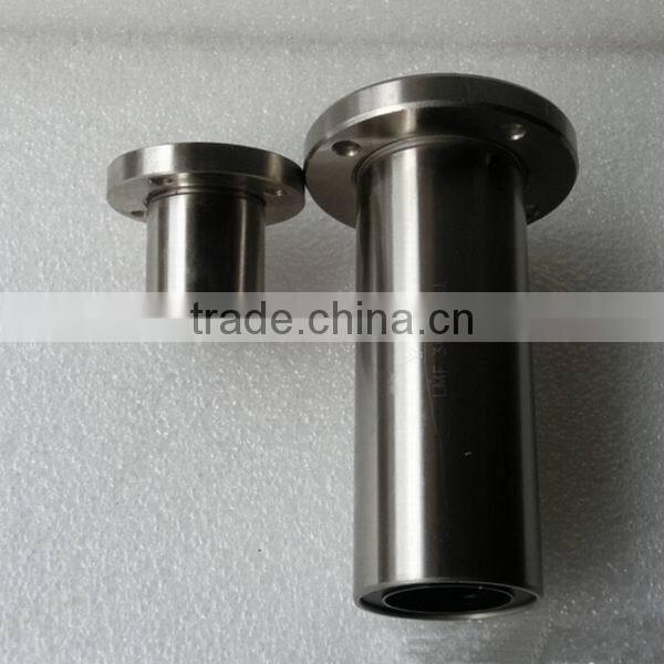 LMF13LUU 13x23x61mm Round Long Circular Flange Type Linear Bushing Bearing