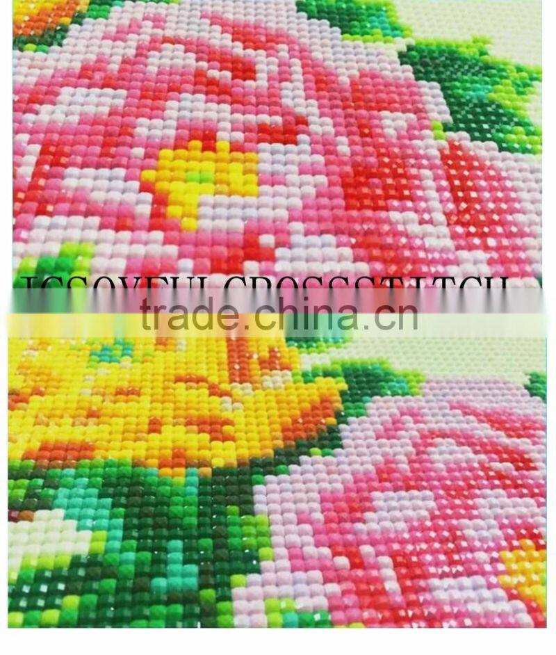 Love gift 3D Full Square Diamond embroidery Painting home Wall Decoration Needlework painting mosaic oil painting style