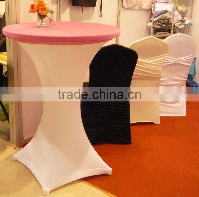 wholesale ivory/white/ black polyester chair cover wedding and banquet chair cover