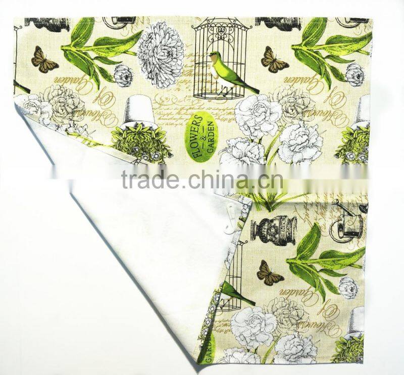 100% Cotton Twill Table Napkin Cloth Fancy Woven Fabric Placemat