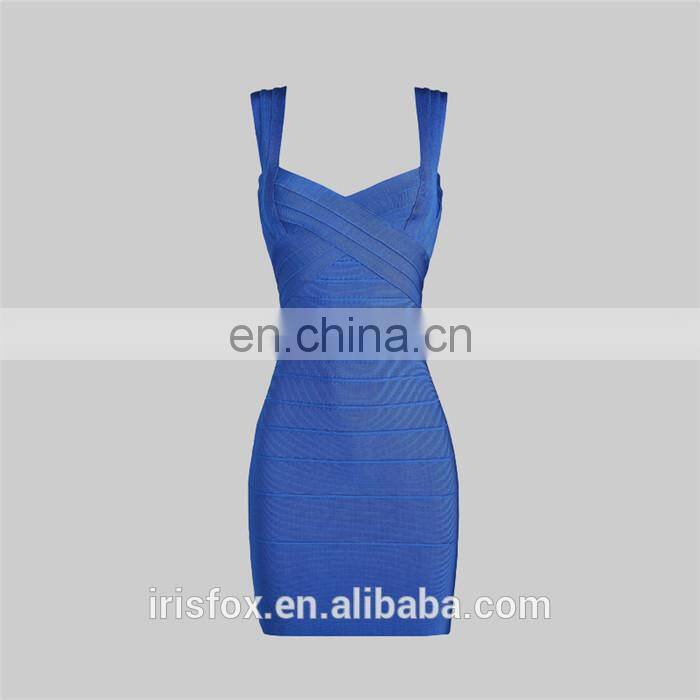 party style blue dress open back sexy boobs evening dress
