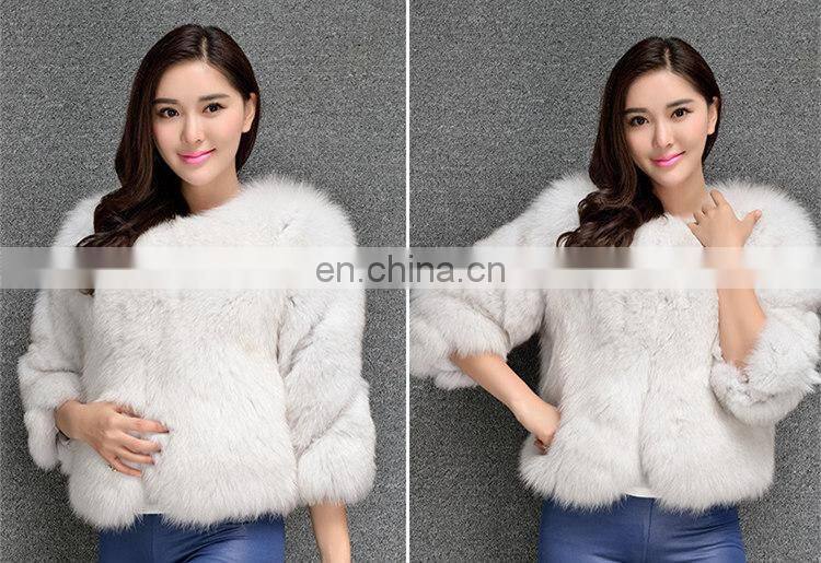 2016 New Factory Price High-Quality Cheap Fox Fur Coat Real Fur Winter Coat