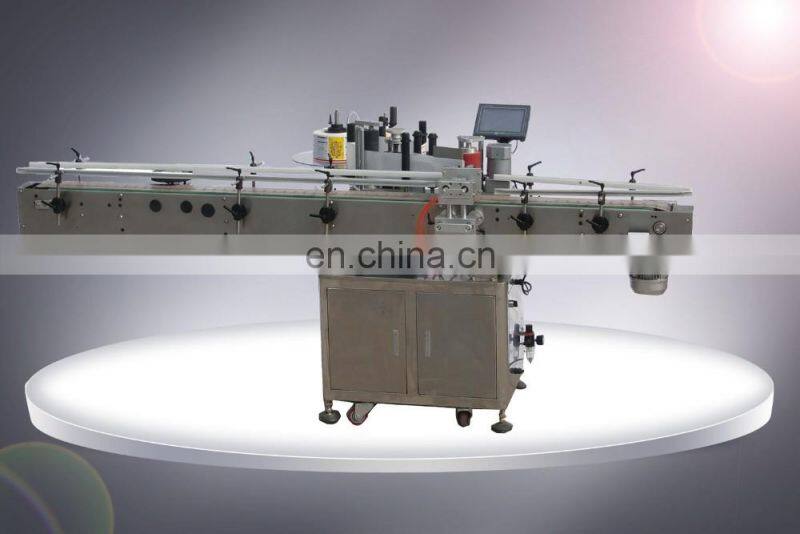 HIG Direct selling automatic round bottle label applicator machine factory supply