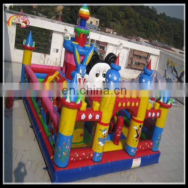 Cheap Price inflatable adult bouncy castle ,inflatable combo with slide for sale