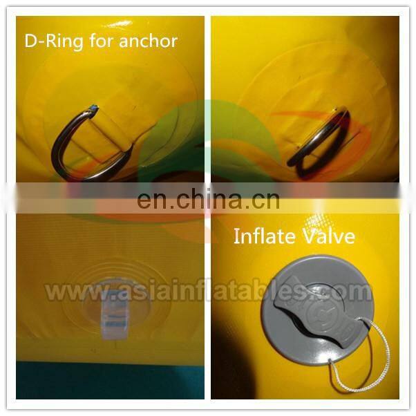 Land used water park slide / mobile amusement park for sale