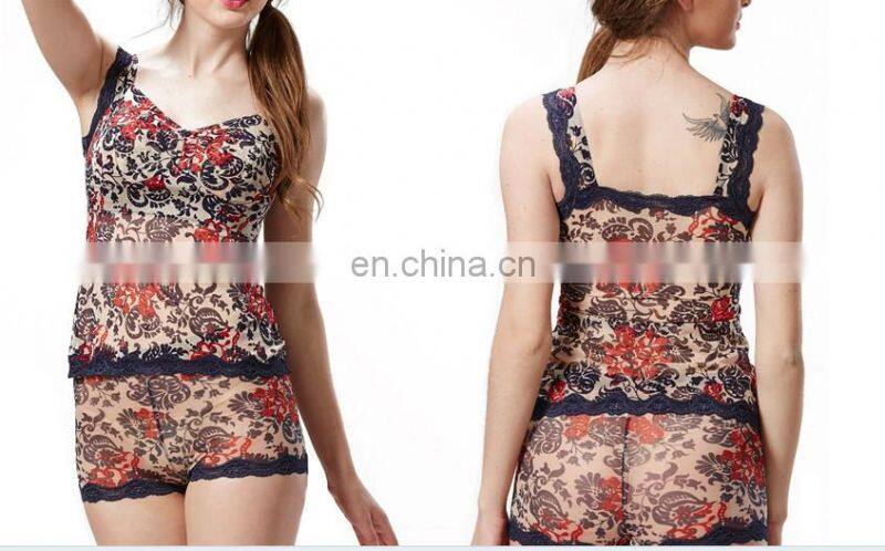 fancy cami set,camise