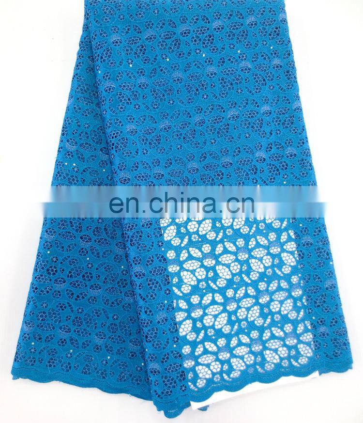 African wedding chemical laceNigeria party dress laceWholesale guipure lace round shape