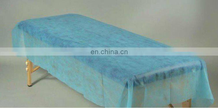 Nonwoven disposable medical/hospital/hotel /spa bed sheet in roll