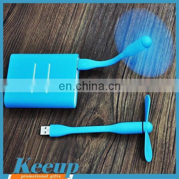 Promotional custom led message USB fan