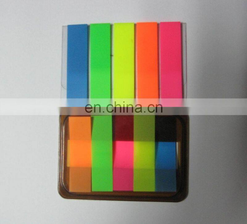 New notepad with various color sticky notes promotional memo notebook