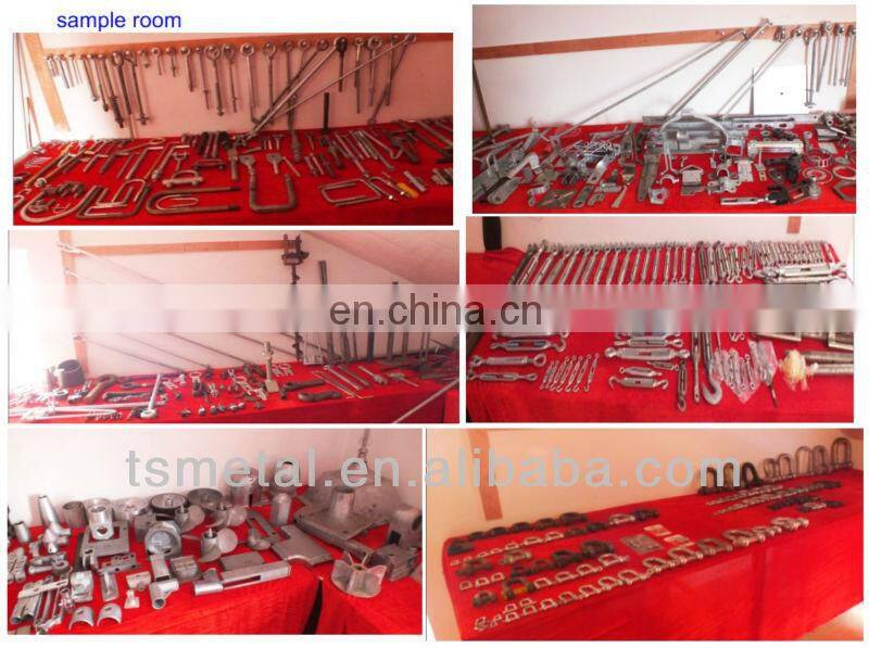 Carbon steel forged pig tail hook bolt