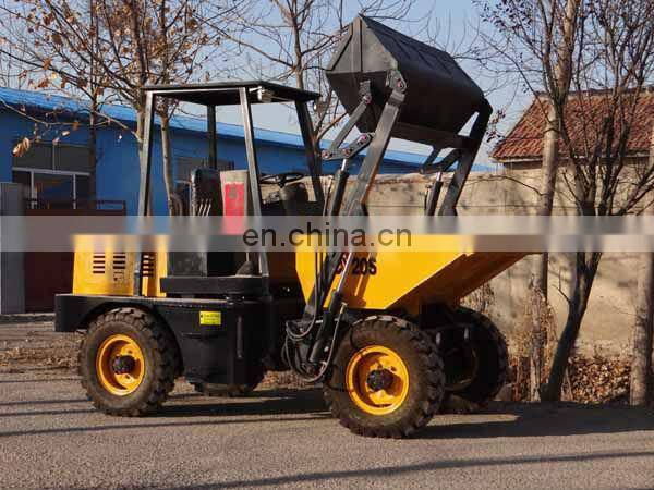 FCY20 2ton 4x4 drive hydraulic mini site dumper for sale