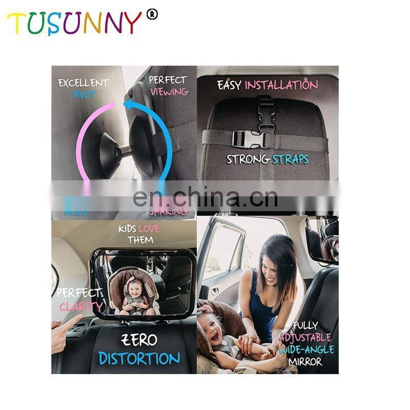 Amazon hot selling car baby mirror safety baby mirror baby mirror for car