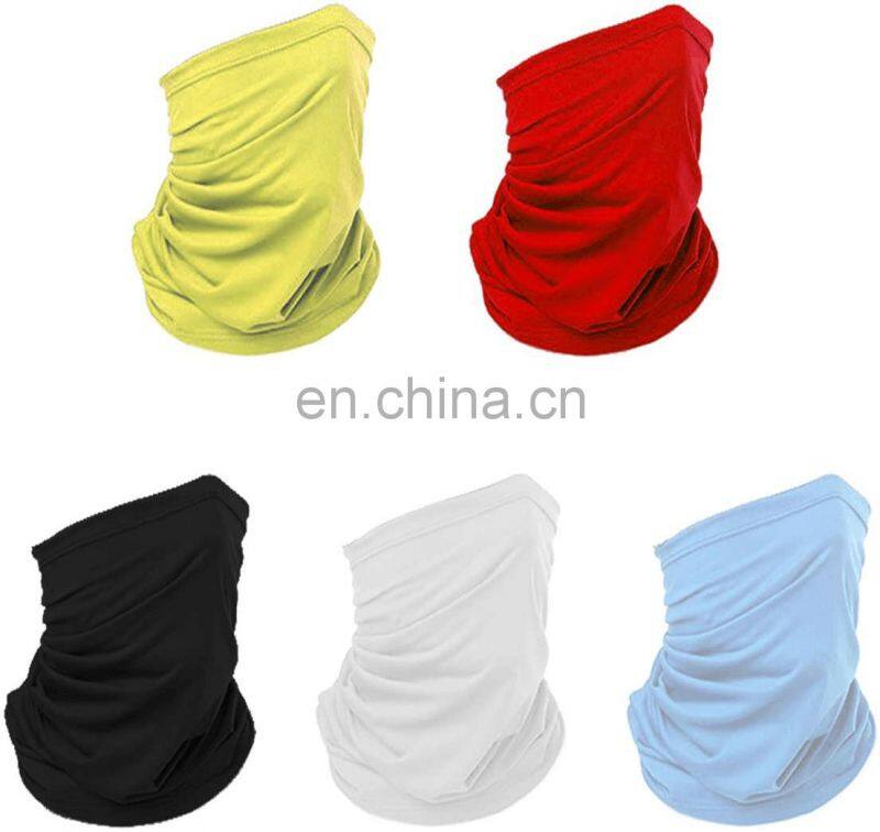 Multifunctional Seamless Breathable Neck Gaiter Mask Tube Bandana Masks Bandanas Headwear