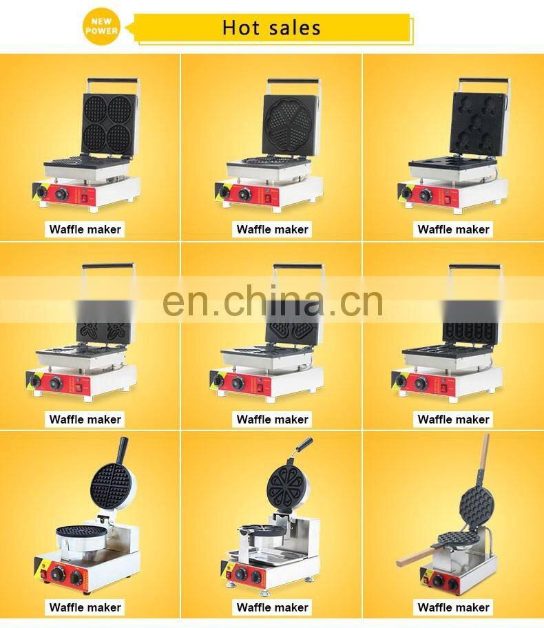 Commercial brussels waffle maker Waffle Iron liege swing belgian waffle making machine