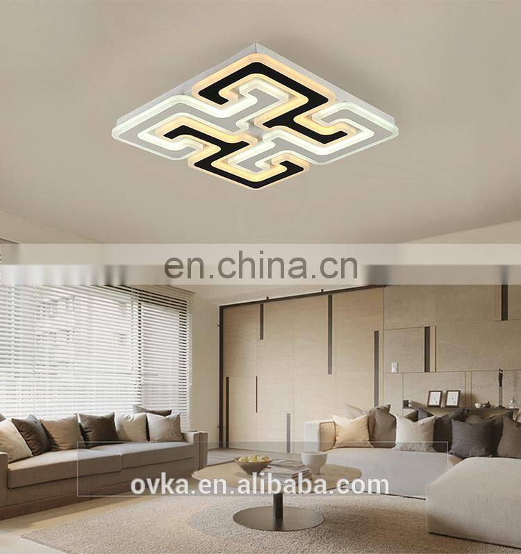 Simple household acrylic led ceiling light