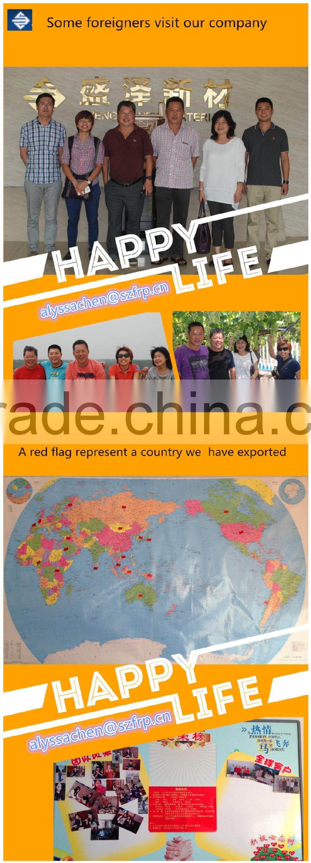 FRP Fence designed by pultruded profiles