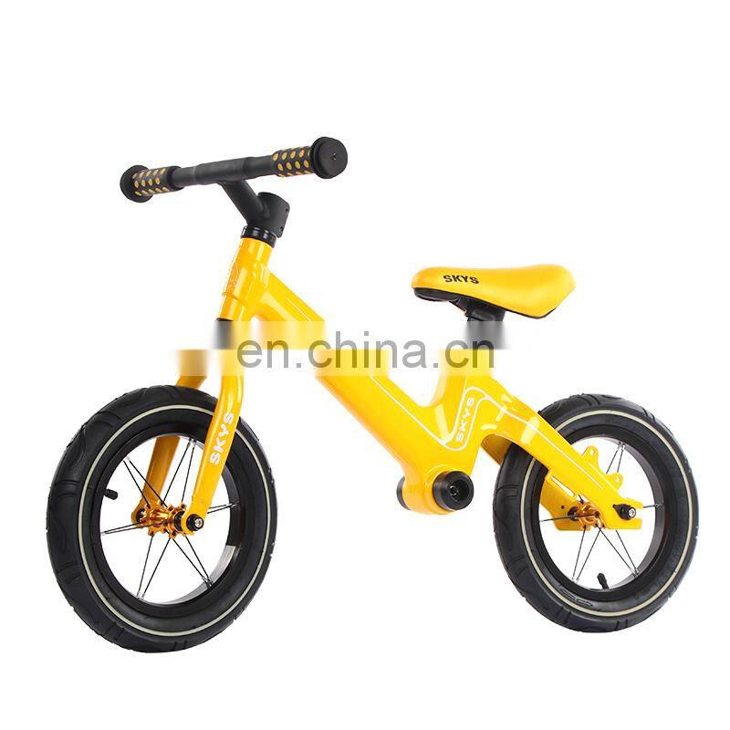 12 inch air wheel steel frame children balance bike for 2-5 years old kids