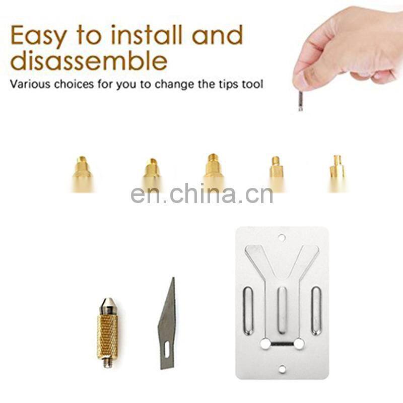 FRANKEVER 28tips wood burning set for pyrography creative with PU case