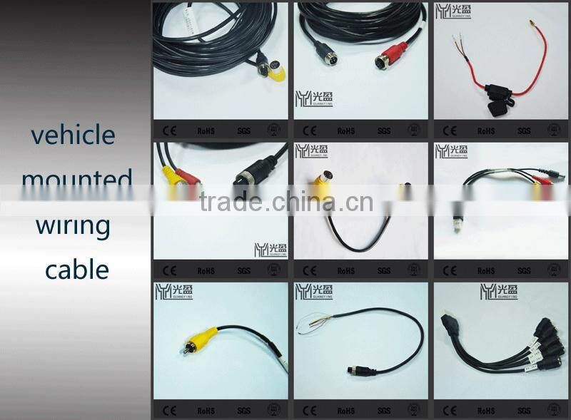 stable property rj45 plug POE splitter cable with dc connector