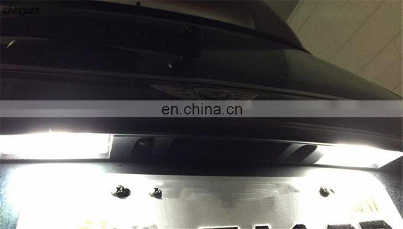 Carest 2Pcs 12V ABS18 Smd-3528 White 6000K Led License Plate Lights Car Plate Lamps For BMW MINI Cooper R56 R57 R58 R59