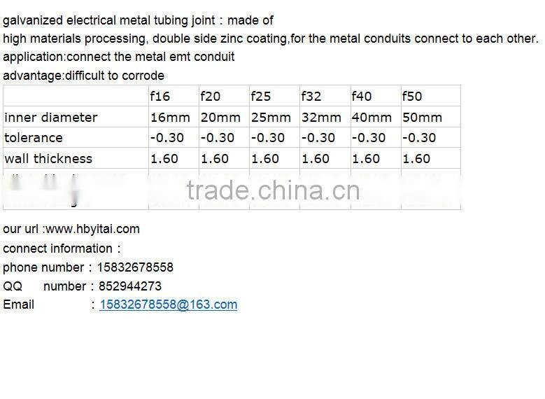 high quality metal screw joint