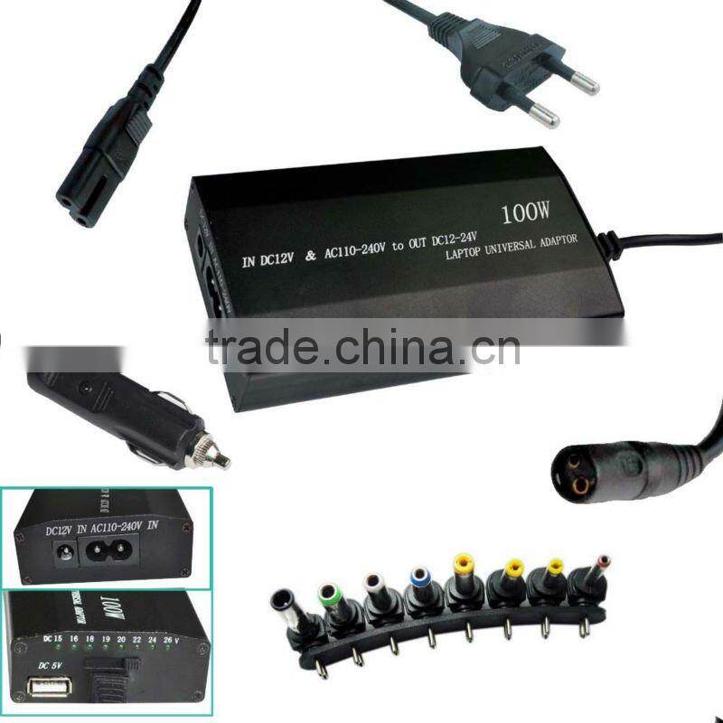 100w laptop universal adaptor power supply
