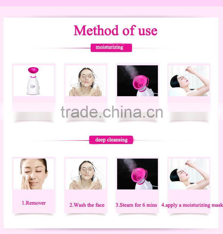Hot Sale Home Use Mist Ionic Facial Steamer / vaporizer / humidifier