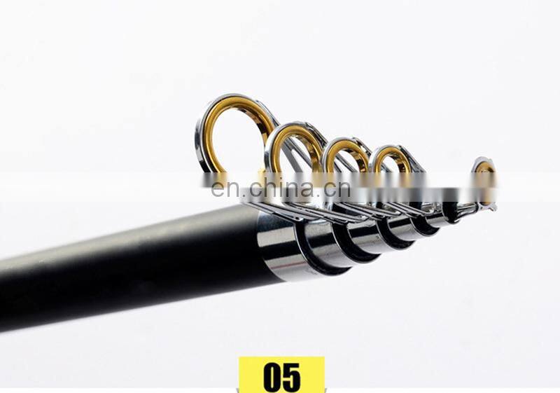 2.1-3.6m In Stock Wholesale Cheap TELESCOPIC FISHING ROD Saltwater and Freshwater FISHING POLE FIBERGLASS FISHING ROD